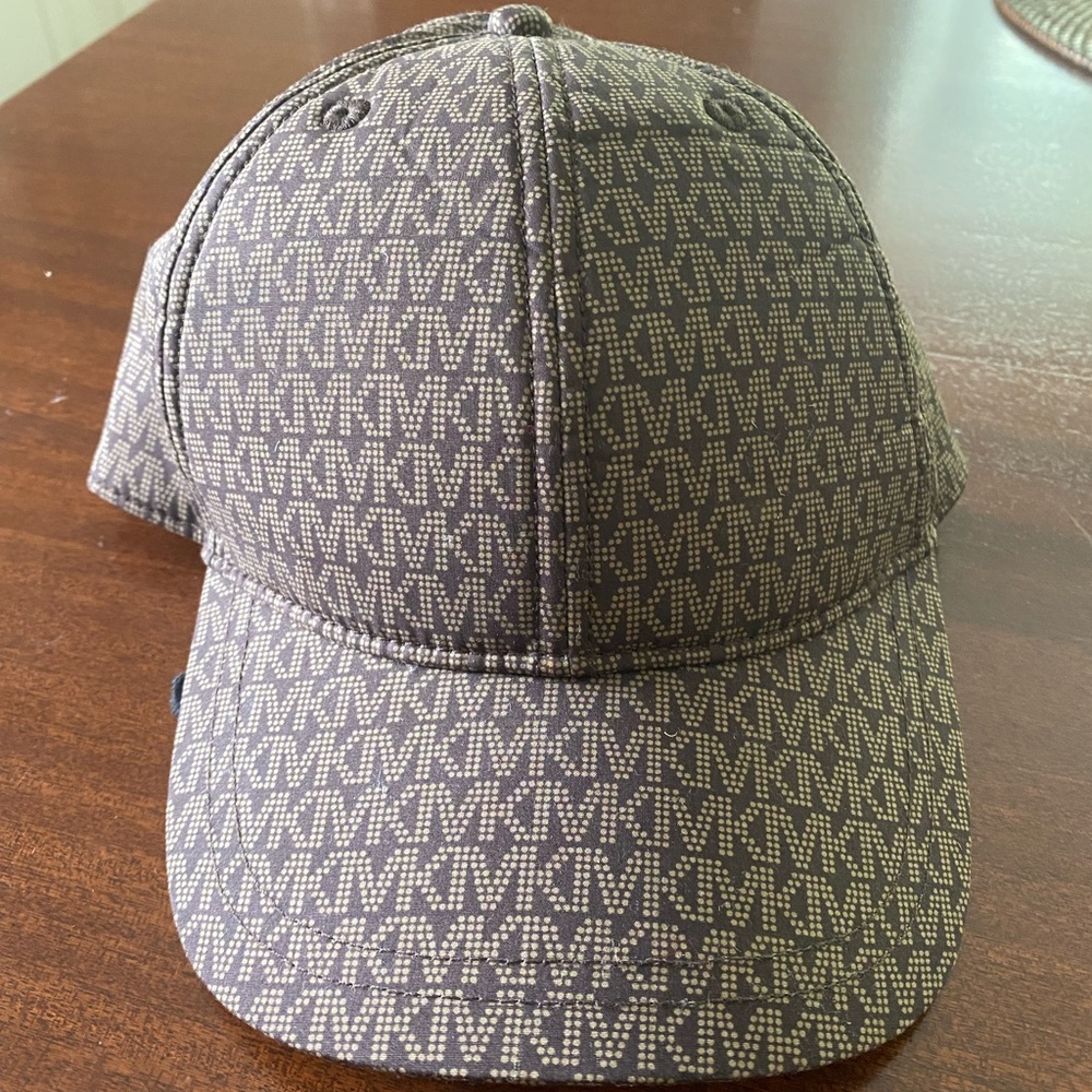 MICHAEL KORS brown logo baseball cap